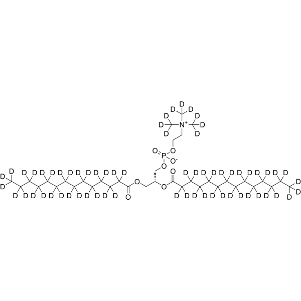 1,2-Dimyristoyl-sn-glycero-3-phosphocholine-d63 326495-30-1